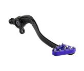 Pédale de frein CNC - 4Perf - ERZ 450cc R - Bleu/Noir