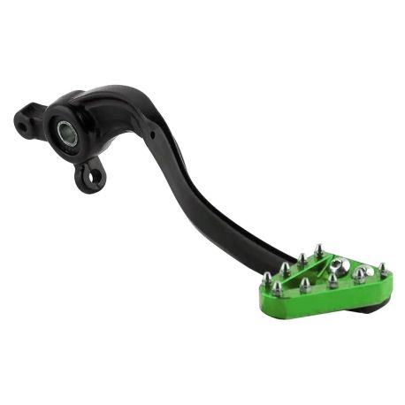 Pédale de frein CNC - 4Perf - ERZ 450cc R - Vert/Noir