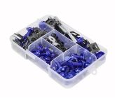 KIT VISSERIE CNC BLEU DIRTBIKE