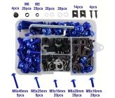 KIT VISSERIE CNC BLEU DIRTBIKE