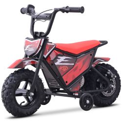 Moto électrique pour enfant CRZ E-KID 250W - Rouge
