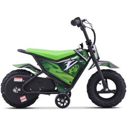 Moto électrique pour enfant CRZ E-KID 250W - Vert