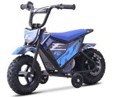 Moto électrique pour enfant CRZ E-KID 250W - Bleu
