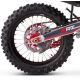 Ruota posteriore completa - 18" - ERZ 450cc SX