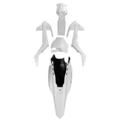 Kit plastique DRIFT 2024 complet - KTM-M - Blanc