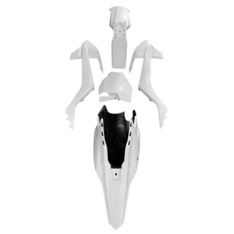 Kit plastique DRIFT 2024 complet - KTM-M - Blanc