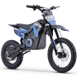 Pit Bike elettrica - CRZ 1800W 48V - E-Cross 12"/14" - Blu
