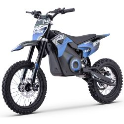 Pit Bike elettrica - CRZ 1800W 48V - E-Cross 12"/14" - Blu