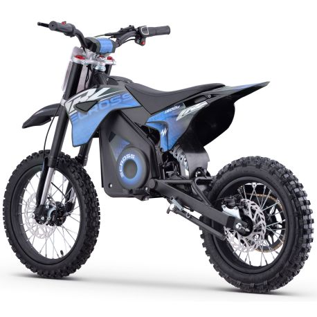 Pit Bike elettrica - CRZ 1800W 48V - E-Cross 12"/14" - Blu