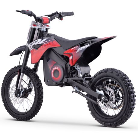 Pit Bike elettrica - CRZ 1800W 48V - E-Cross 12"/14" - Rosso