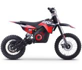 Pit Bike elettrica - CRZ 1800W 48V - E-Cross 12"/14" - Rosso