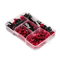 KIT VISSERIE CNC ROUGE DIRTBIKE