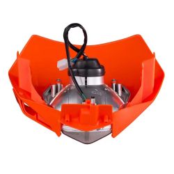 PLAQUE PHARE AVANT CRZ ERZ ORANGE