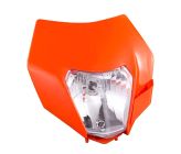 PLAQUE PHARE AVANT CRZ ERZ ORANGE