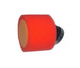 Filtre a air double mousse rouge/jaune - 44mm