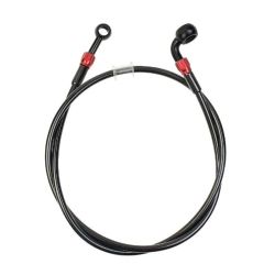 Tubo freno - Terminale CNC rosso - 1200 mm