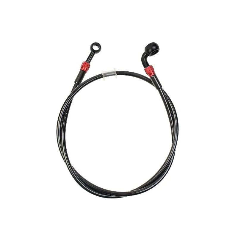 Durite de frein - Embout CNC Rouge - 1200mm