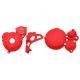 Kit protections de carter gauche et droit - ERZ300L - Rouge