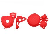 Kit protections de carter gauche et droit - ERZ300L - Rouge