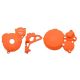 Kit protezione carter sinistro e destro - ERZ300L - Arrancione