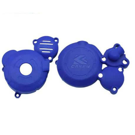 cache protection carter moteur complet gauche droite bleu