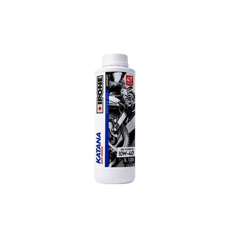 Huile moteur 4T IPONE KATANA Off ROad - 10W50 - 100% - 1L