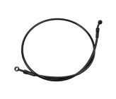 Tubo freno - Terminale CNC Nero - 1200 mm
