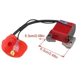Bobine d'allumage - Pocket Bike - Rouge