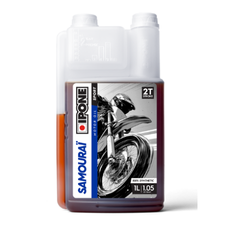 Huile moteur 2T IPONE Samourai - 100% - 1L