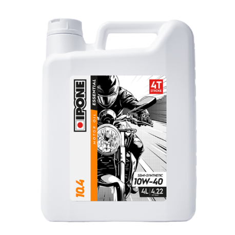 Huile moteur 4T IPONE 10.4 - 10W40 - Semi-Synthetic - 4L