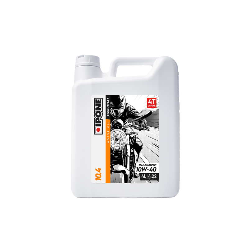 Huile moteur 4T IPONE 10.4 - 10W40 - Semi-Synthetic - 4L