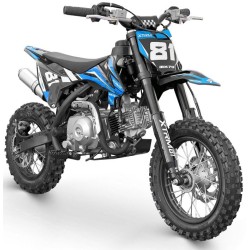 Mini motocross enfant - 70cc - 12/10 - MX70 - Bleu