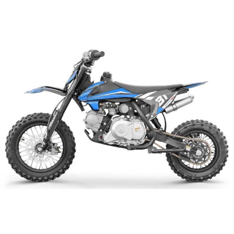 Mini motocross Bambino - 70cc - 12/10 - MX70 - Bleu