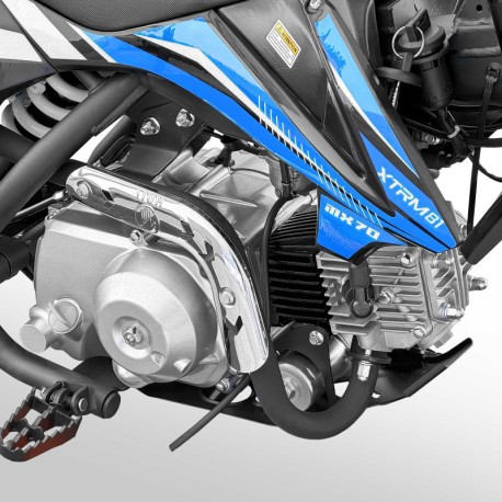 Mini motocross Bambino - 70cc - 12/10 - MX70 - Bleu