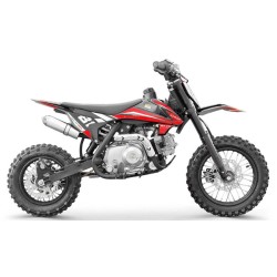 Mini motocross enfant - 70cc - 12/10 - MX70 - Rouge