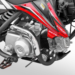 Mini motocross enfant - 70cc - 12/10 - MX70 - Rouge