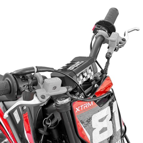 Mini motocross enfant - 70cc - 12/10 - MX70 - Rouge