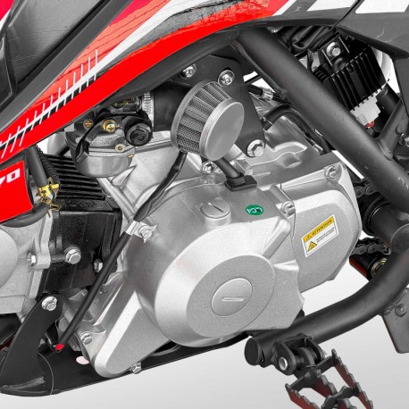 Mini motocross enfant - 70cc - 12/10 - MX70 - Rouge