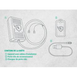 Traqueur GPS - KOMOBI CITY 4G - 1 an