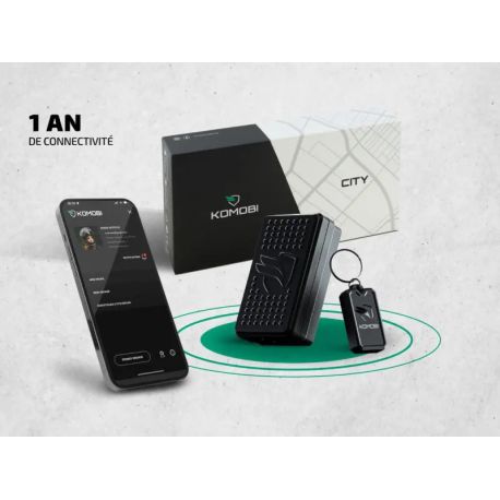 Traqueur GPS - KOMOBI CITY 4G - 1 an
