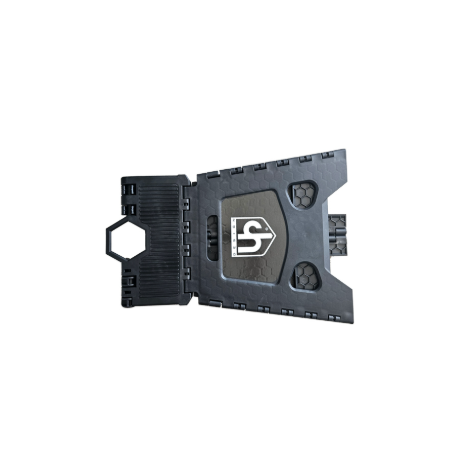 Porte moto pliable - UP Design - Noir
