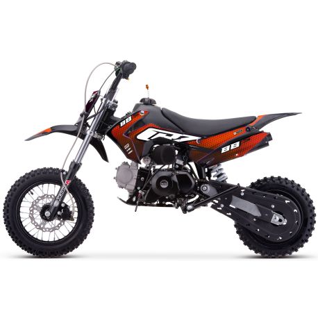 Dirt Bike CRZ S - 88cc automatica - 10"/12" - Arrancione - (2025)