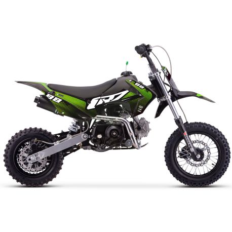 Dirt Bike CRZ S - 88cc automatica - 10"/12" - Verde - (2025)