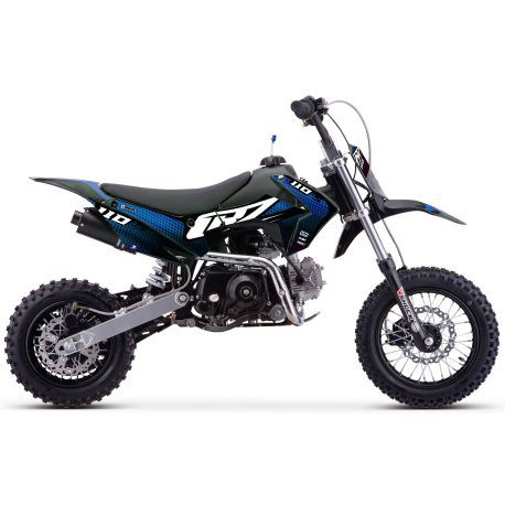 Dirt Bike CRZ S - 110cc Automatica - 12"/10" - Blù (2025)