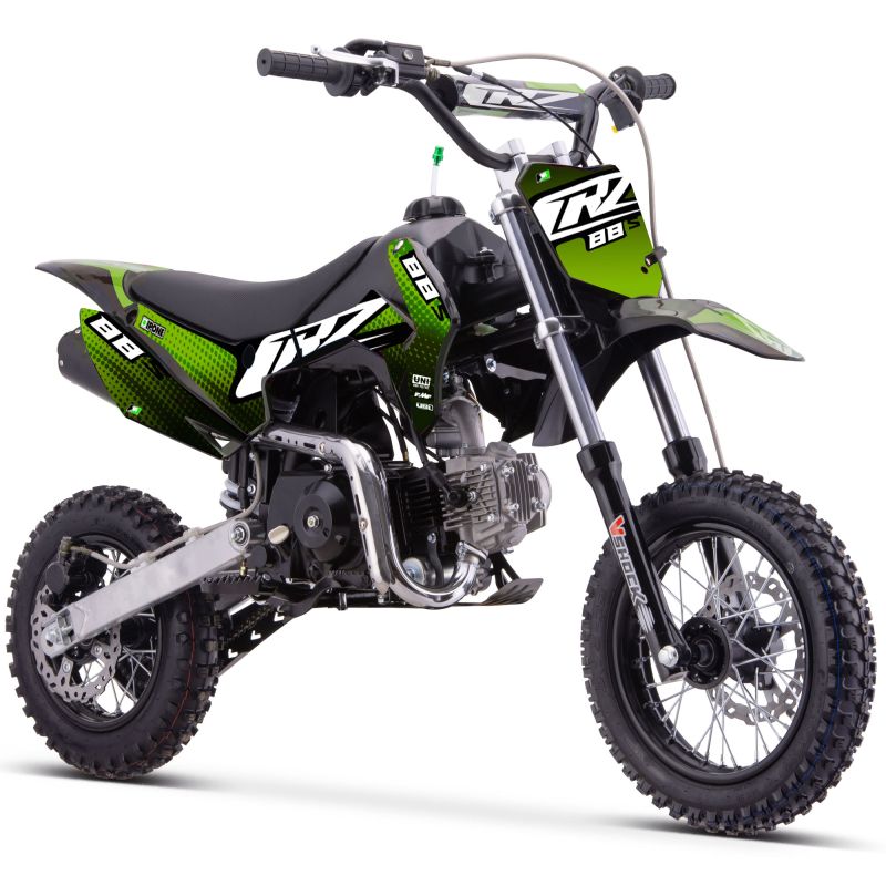 Dirt Bike CRZ S 88cc - Automatique - 10"/12" -Vert - (2025)