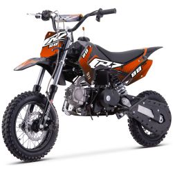 Dirt Bike CRZ S - 110cc Automatica - 12"/10" - Arrancione (2025)
