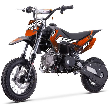 Dirt Bike CRZ S - 110cc Automatica - 12"/10" - Arrancione (2025)