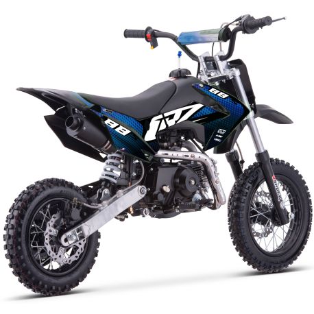 Dirt Bike CRZ S - 110cc Automatica - 12"/10" - Blù (2025)