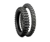 Pack de pneus Cross 18"/21" YX Arriere/Avant