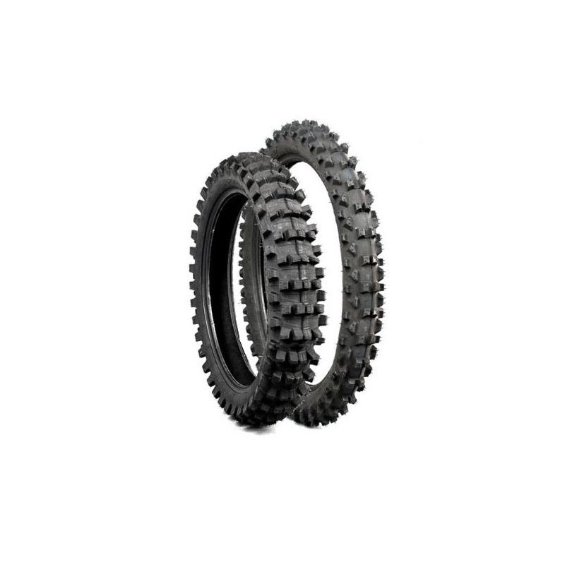 Pack de pneus Cross 18"/21" YX Arriere/Avant